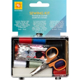 EZ Quilting Travel Sewing Kit, 13.5 x 9.3 x 2.3