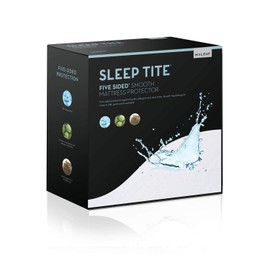 MALOUF FIVE-5IDED Hypoallergenic Mattress Protector-100% Waterproof-15 Year U.S. Warranty Cal, Split California King