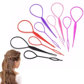 DELUXEFOX Kururinpa Stick Arrangement Sticks (Set of 20) Audio Fan Hair Arrangement Sticks, Multi-functional Hair Sticks, Bumbles, Hair Shaping, Beginners, Professional Salons, Home Use, Commercial