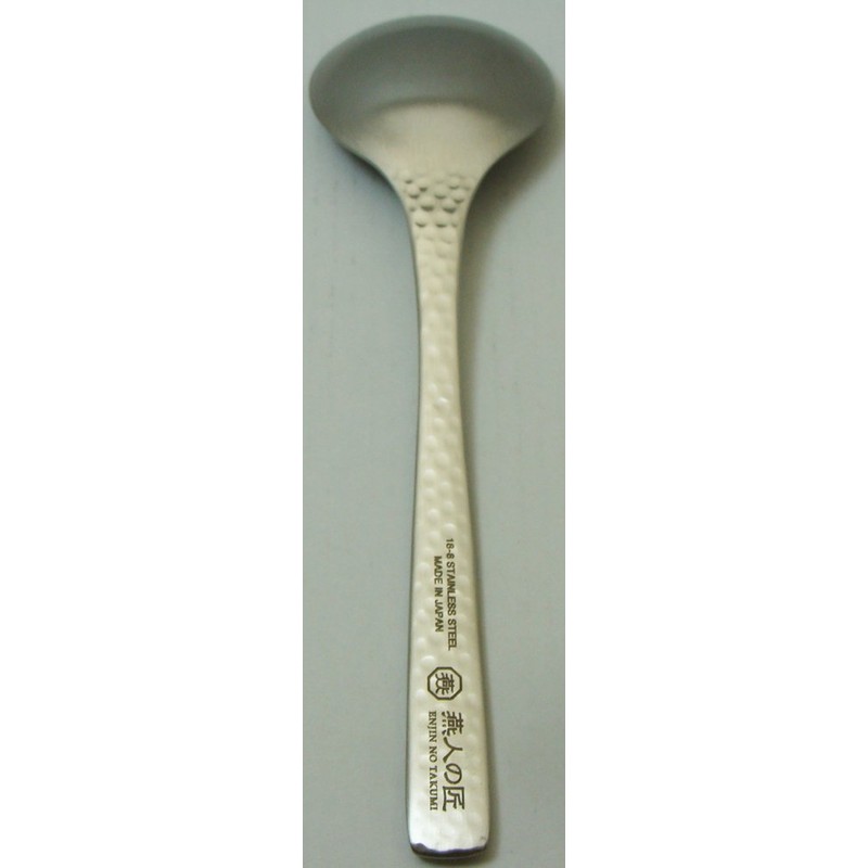 Yokoyama ECT-BS Bouillon Spoon, 5.9 inches (15 cm), Tsubanjin Takumi,