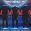 Hevto Wetsuits Men 3mm Neoprene Full Scuba Diving Suits Surfing