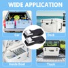Cooler Tie Down Kit Compatible with RTIC YETI Coolers, Universal