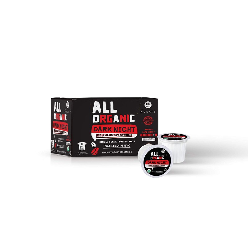All Organic Ground Coffee, Roasted in NYC, 100% Arabica, Non-GMO,