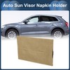 INFINAUTO Car Tissue Holder, Auto Sun Visor Napkin Holder, Car