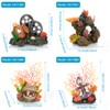 AIMALL Aquarium Resin Coral Decorations, Marine Simulation Micro Landscape for