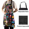 WZMPA Funny Kindergarten Teacher Apron Nursery Teacher Gift I Can’t
