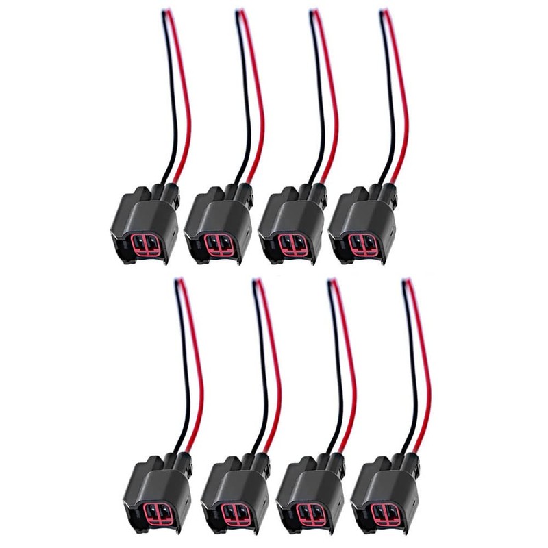 Vzesavc Paquete de 8 conectores de inyector de combustible para