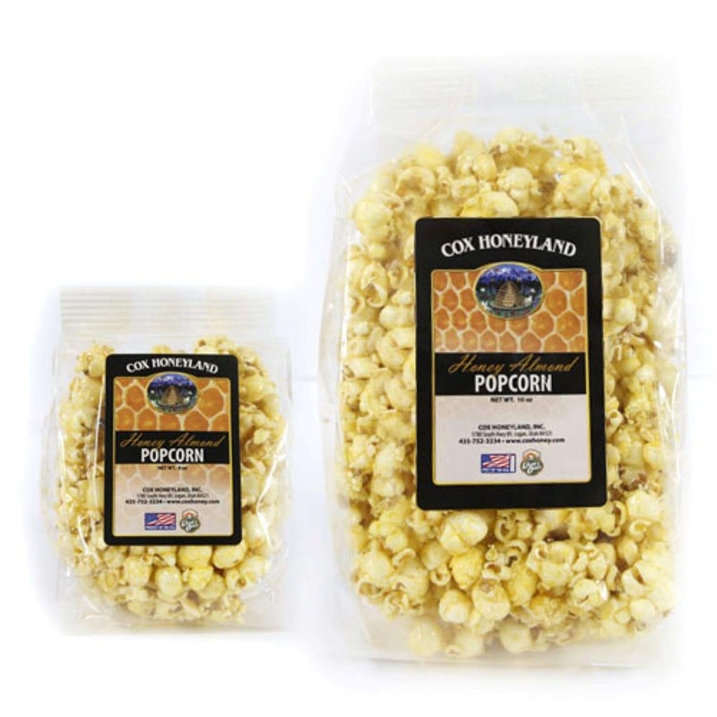 Cox Honeyland and Gifts 4 oz Bag Gourmet Honey Almond