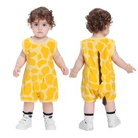 Tolo Rabbit Boys And Girls Summer Sleeveless Jumpsuit Infant Cartoon Animal Style Clothing Toddler Cute Jumpsuit