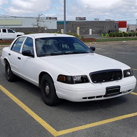 Spec-D Tuning Black Housing Clear Lens Headlights + Corner Lights Compatible with 1998-2011 Ford Crown Victoria L+R Pair Head Light Lamp Assembly