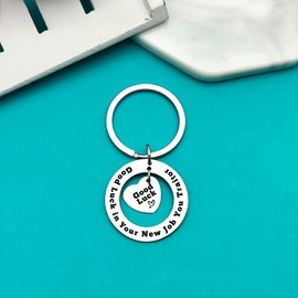 Ximalun Colleague Leaving Gifts Keyring Good Luck in Your New Job You Traitor Keyring Farewell Gift Going Away Gift for Coworker New Job Goodbye Good Luck Gifts for Colleagues Work Bestie