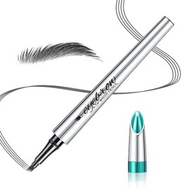 Dark Gray Microblading 3D Eyebrow Pencils Smudge-Proof Natural Brows