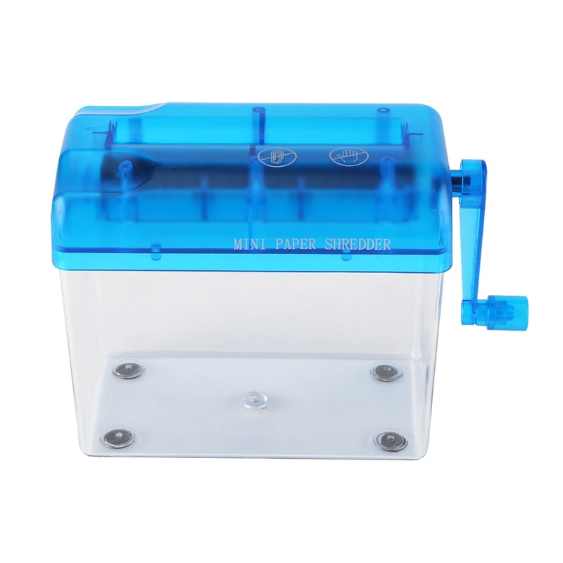 A6 Portable Mini Manual Paper Cut Shredder for Office Home