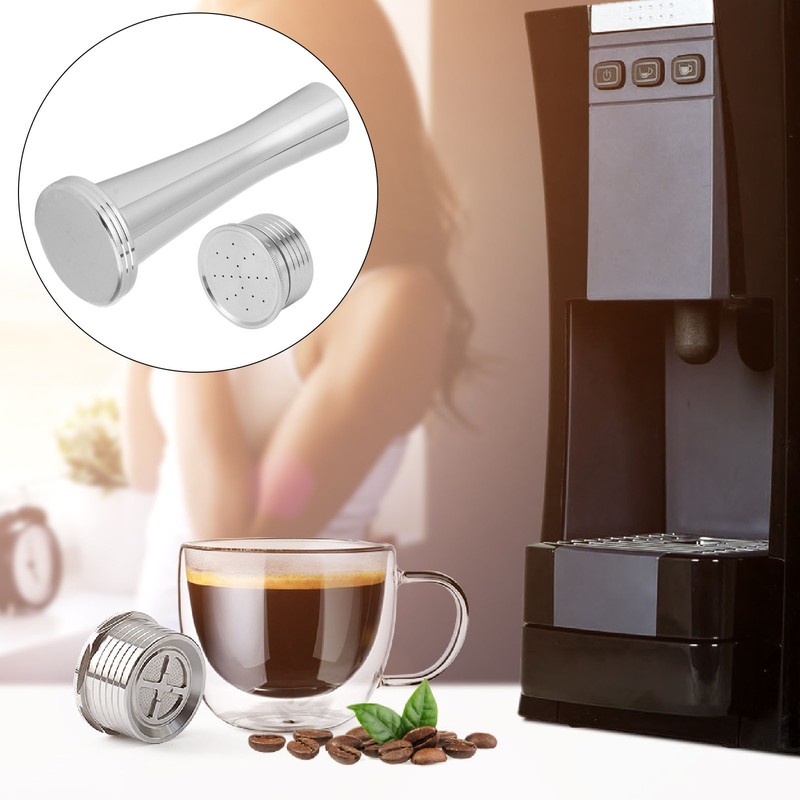 Stainless Steel Coffee Capsule Reusable Coffee Pods Eco Friendly Refillable