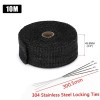 Unbranded Motorcycle Exhaust Thermal Tape Header Pipe Heat Wrap Thermal