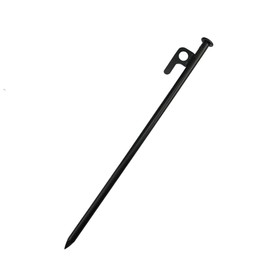 OHPHCALL Safe Pegs Pins Gazeebo Gazebo Senderismo Black Cojines para Sillas De Patio Hiking Tent Tarp Pegs Carpas Camping Stakes Ground Stakes U- Shaped Stakes Steel Nail Metal Ground Nail