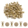 uxcell 40 Pcs 8mm Beige Truck Car Auto Bumper Fender