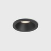 Astro Bathroom Downlight/Recessed Spot Light, Aluminium, 50 W, Matt Black