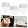 TOVINANNA Portable Beauty Egg Storage Box 3pcs Dustproof Makeup Sponge