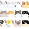Cute Cat Sticky Notes, 24 Pads 720 Sheets Kawaii Cartoon