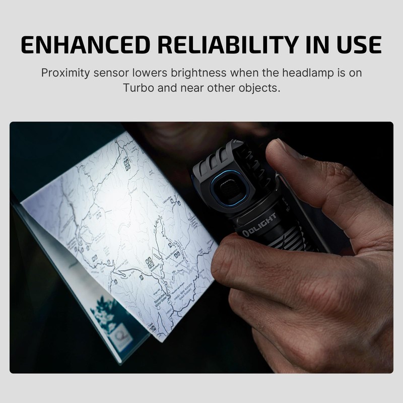 OLIGHT Perun 3 Rechargeable Headlamp Flashlight, 3000 Lumens LED Headlight