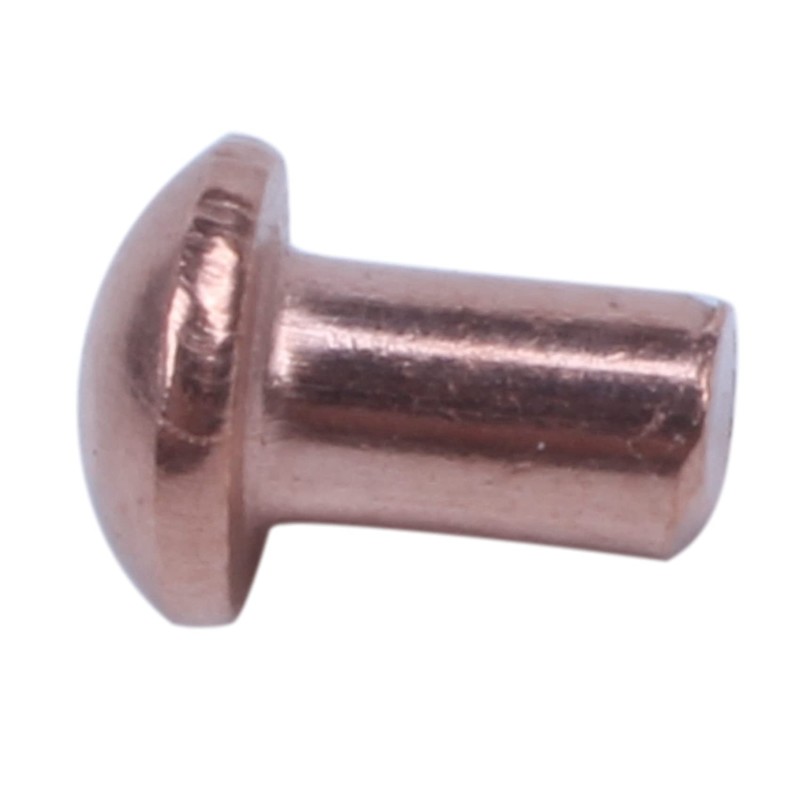 Byttlerom 400 Pcs 5/64 x 1/8 Inch Round Copper Solid