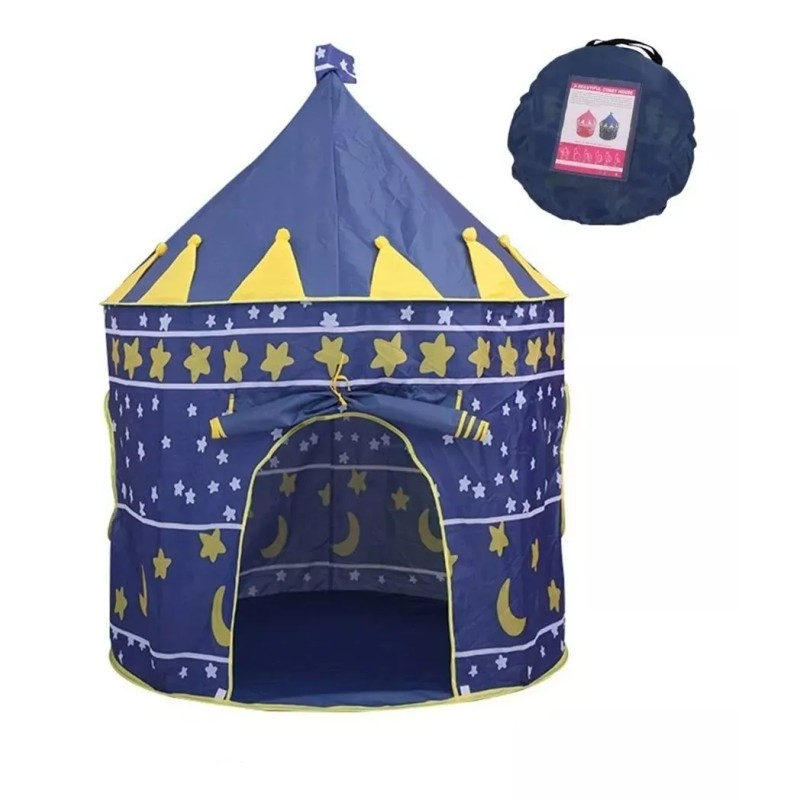 MDS Castillo Casita Infantil Plegable Portátil Niños