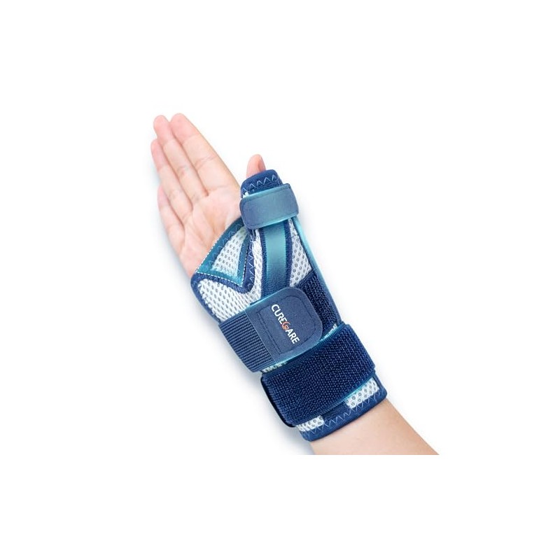 CURECARE Thumb Support, Reversible Thumb Splint Right & Left Hand