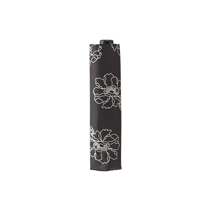Miyajima 18630 Folding Umbrella, 19.7 inches (50 cm), Line Flower,