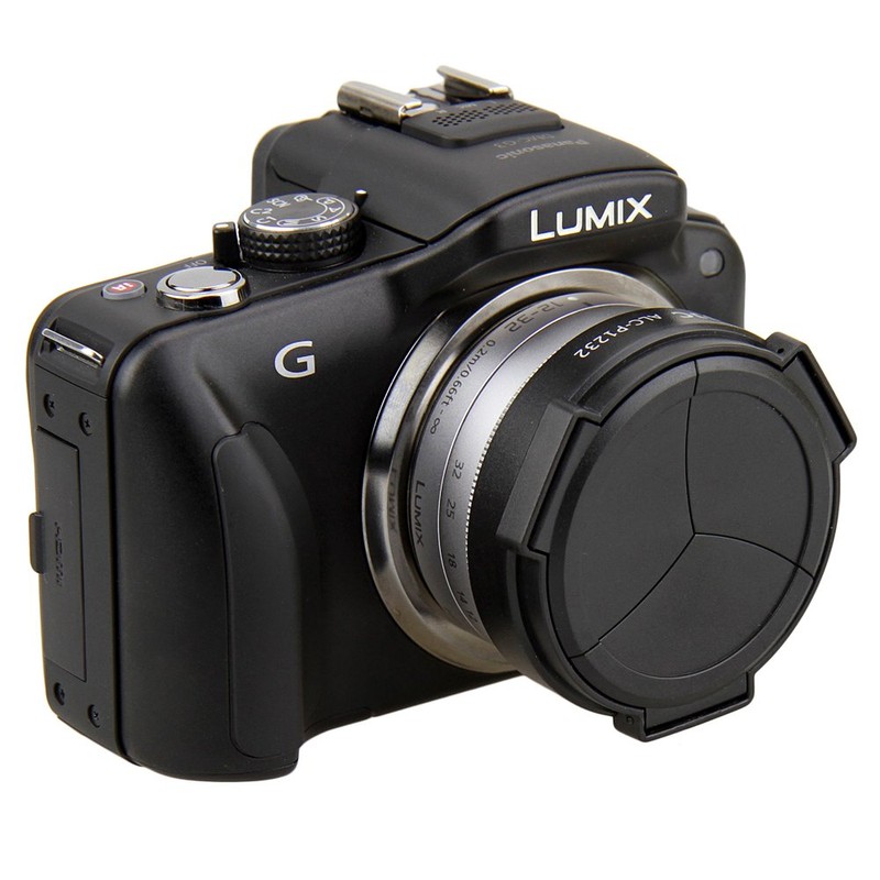 JJC LUMIX G VARIO 12-32mm/3.5-5.6 Dedicated Auto Lens Cap ALC-P1232