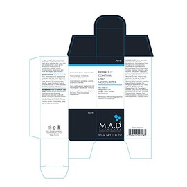 M.A.D Skincare- Gel limpiador salicílico AntiAcne Duo Set Control de acné Hidratante diario                                                           