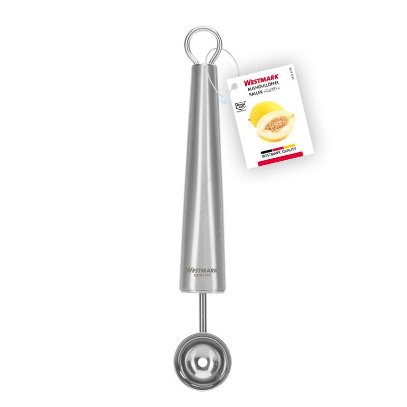 Westmark Aushöhl-Löffel/Obst- und Gemüse-Kugelformer, ø 3 cm, Länge: 18,6 cm,