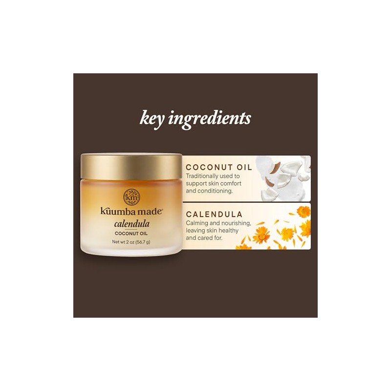Kuuma Made Calendula Coconut Oil by KUUMBA MADE