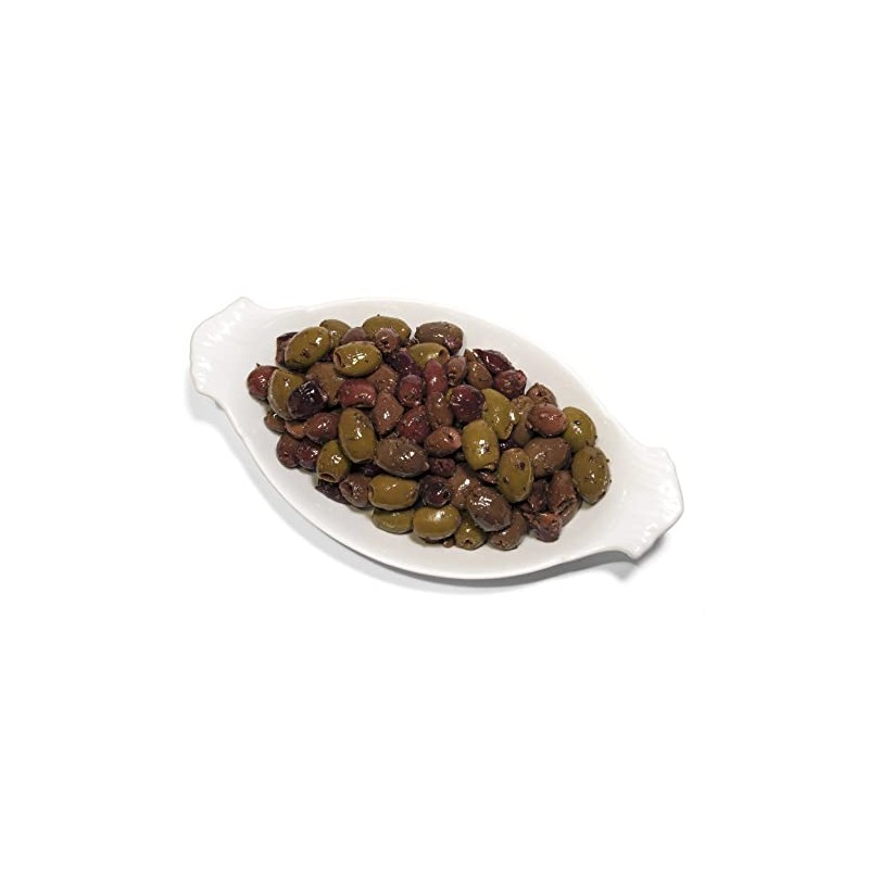 Byzantine Pitted Olive Mix, Country, 5 Pound