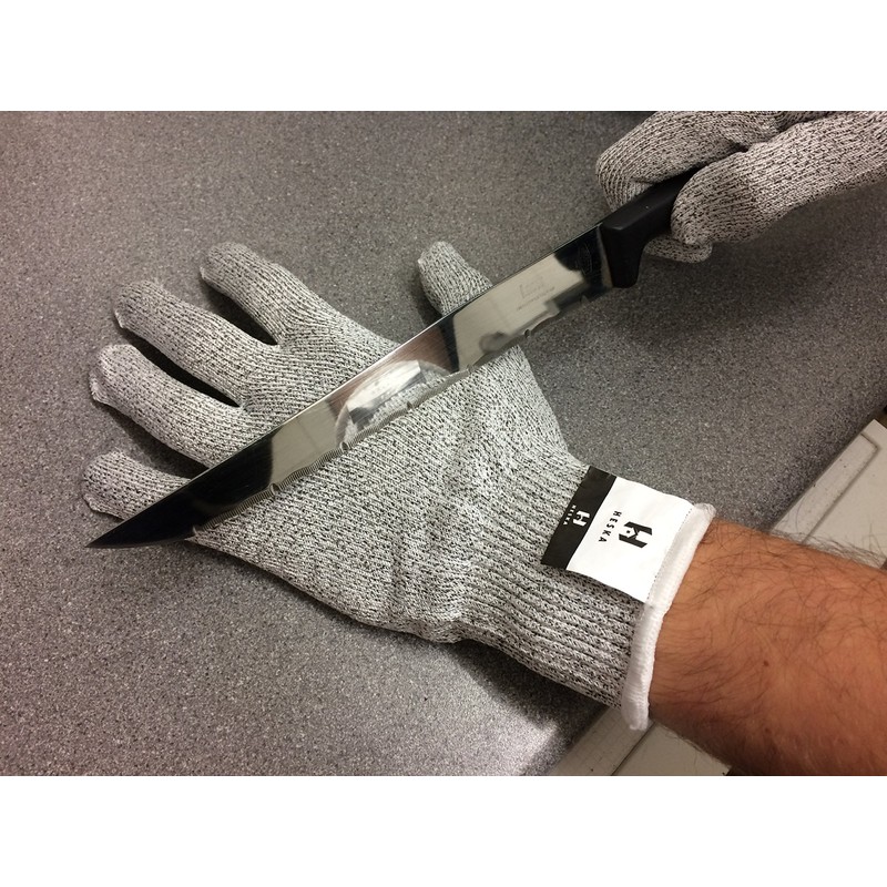 Heska - Cut Resistant Gloves - Grey - High Performance