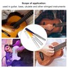 3pcs Nut File Tapered Cutting Edge Comfortable Handle Double Sided
