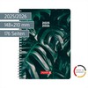 BRUNNEN School Calendar Style 2025/2026 "Monstera" | A5, Plastic