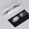 Viseng 3 Pairs Unisex Super Lightweight Rimless Quality Readers Ultra