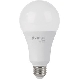 Volteck Basic LED-150CB, Lámpara de LED tipo bulbo A25 18 W, luz cálida