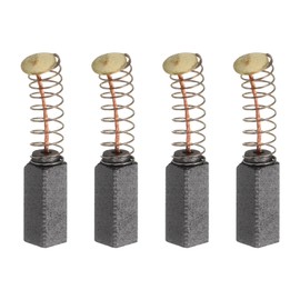 sourcing map 4pcs Carbon Brush 10mm x 5mm x 5mm Grinder Brush 5# Electric Motor Replacement Part Rotary Tool Cutting Machine Polisher Brushes for Repair Power Tools