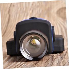 Ipetboom Bright Clip-On Headlamp with Adjustable Focus 3 Lighting Modes Waterproof Design for Fishing Camping and Outdoor Activities (Black)