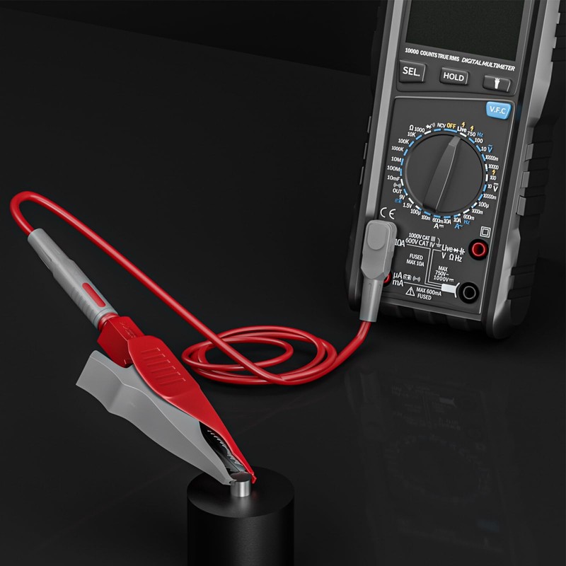 Goupchn 2PCS Heavy Duty Alligator Clips Full Insulated Safe Crocodile