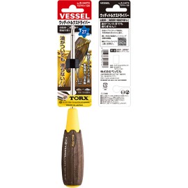 ベッセル(VESSEL) ウッディ トルクスドライバー いじり止め TORX (台紙付) T27H×120 B-340TX