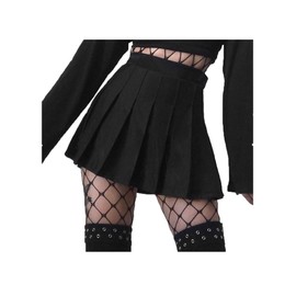 DINGJIUYAN Punk Skirt,Skirts for Teen Girls,Goth Skirt,Black Skirts,Lolita Skirt,Gothic Skirt,Black Skirts for Women,Grunge Skirt