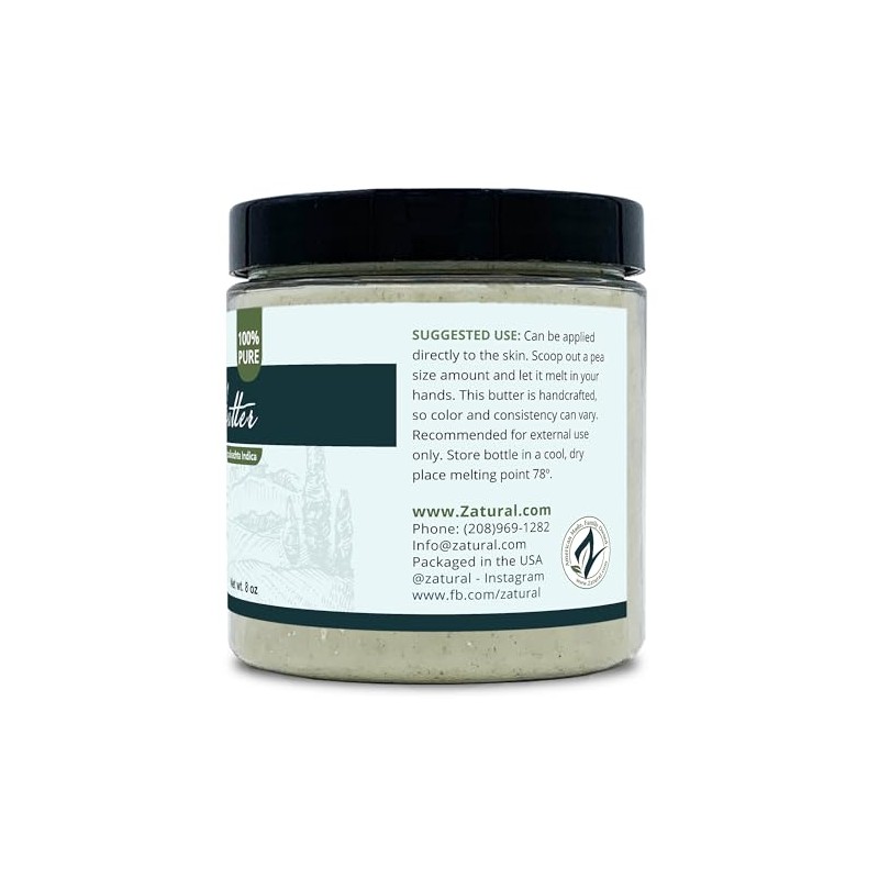 Naked Neem Organic Neem Butter with Organic Neem Oil, Extract