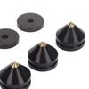 Aluminum Alloy Speaker Stands Shockproof Adjustable Isolation Feet for Turntable