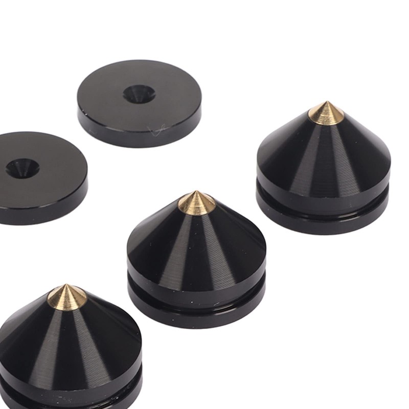 Aluminum Alloy Speaker Stands Shockproof Adjustable Isolation Feet for Turntable