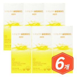 Starting today, Slimade Lemon Flavor 15 sachets x 6 middle-aged senior Garciana / 오늘부터 슬림에이드 레몬맛 15포 x 6개 중년 시니어 가르시아나