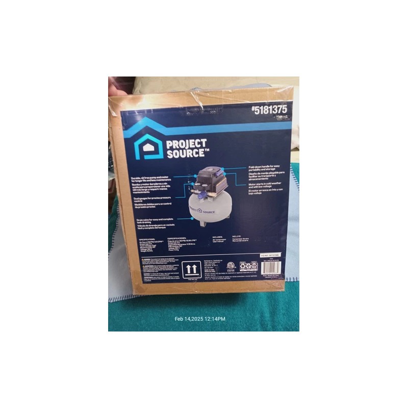 LOWES - PROJECT SOURCE Project Source 3-Gallons Portable 110 PSI