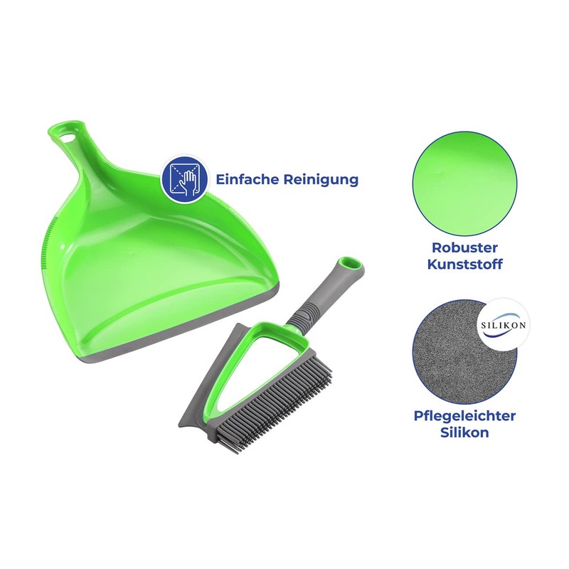 WENKO Wet & Dry Dustpan Set Duo